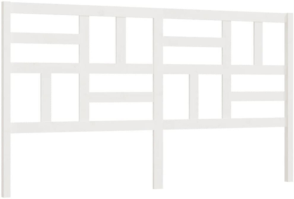 vidaXL Bed headboard solid pine wood 206x104cm (818211)