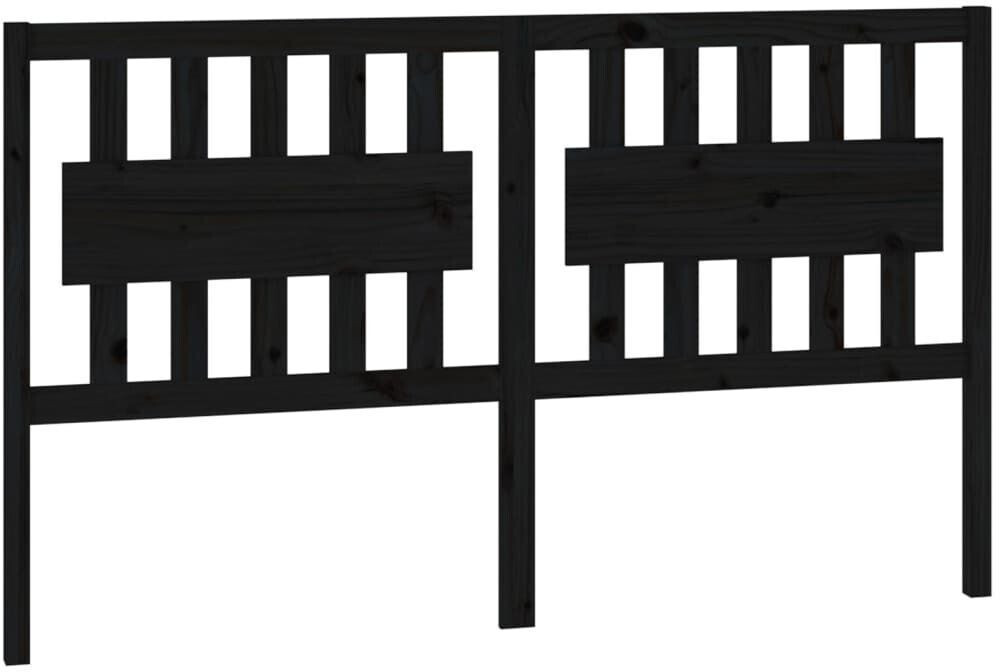 vidaXL Bed headboard solid pine wood 165.5x100cm (818584)