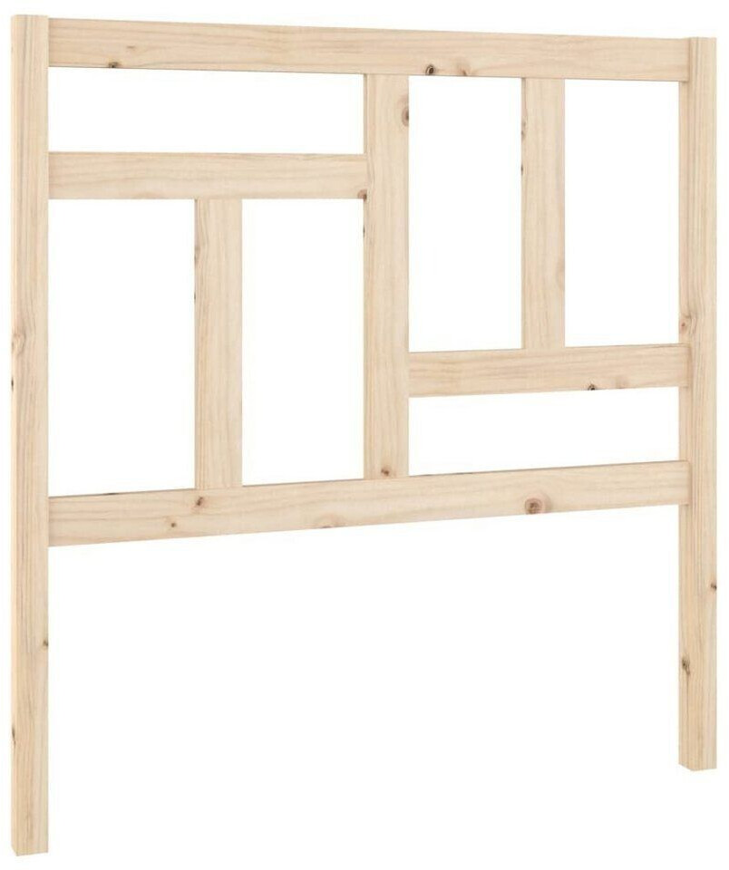 vidaXL Bed headboard solid pine wood 95.5x100cm (818950)