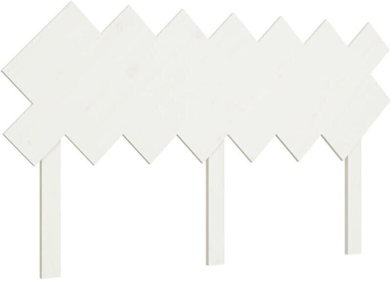 vidaXL Bed headboard solid pine wood 141x80.5cm (819221)