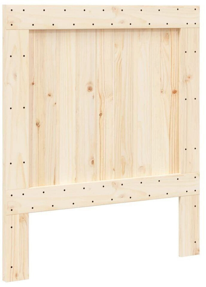 vidaXL Headboard solid pine wood 90x104cm (358390)
