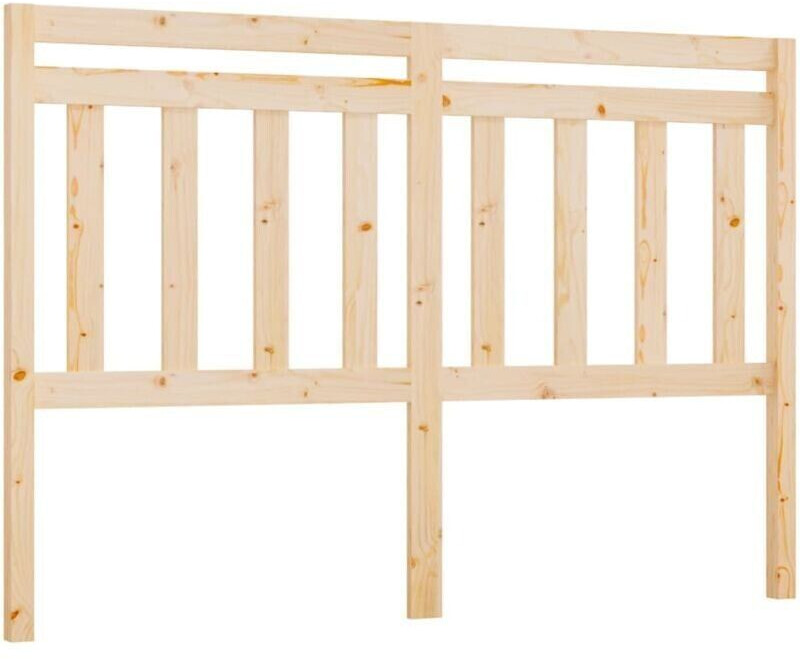 vidaXL Headboard solid pine wood 126x100cm (814084)