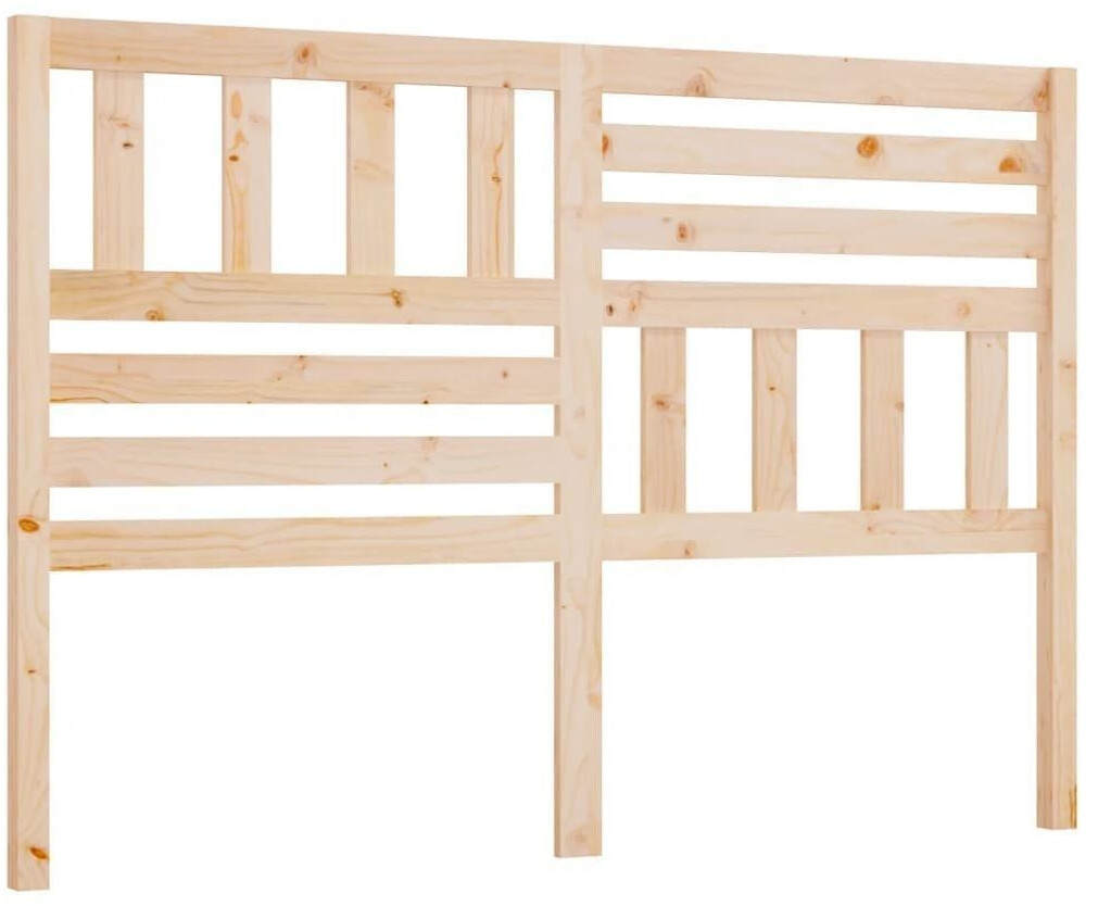 vidaXL Headboard solid pine wood 146x100cm (814144)