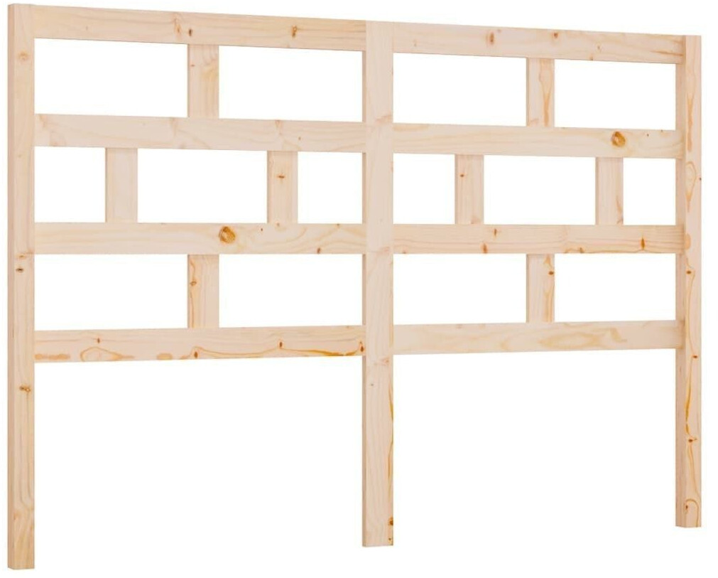 vidaXL Headboard solid pine wood 141x100cm (814189)
