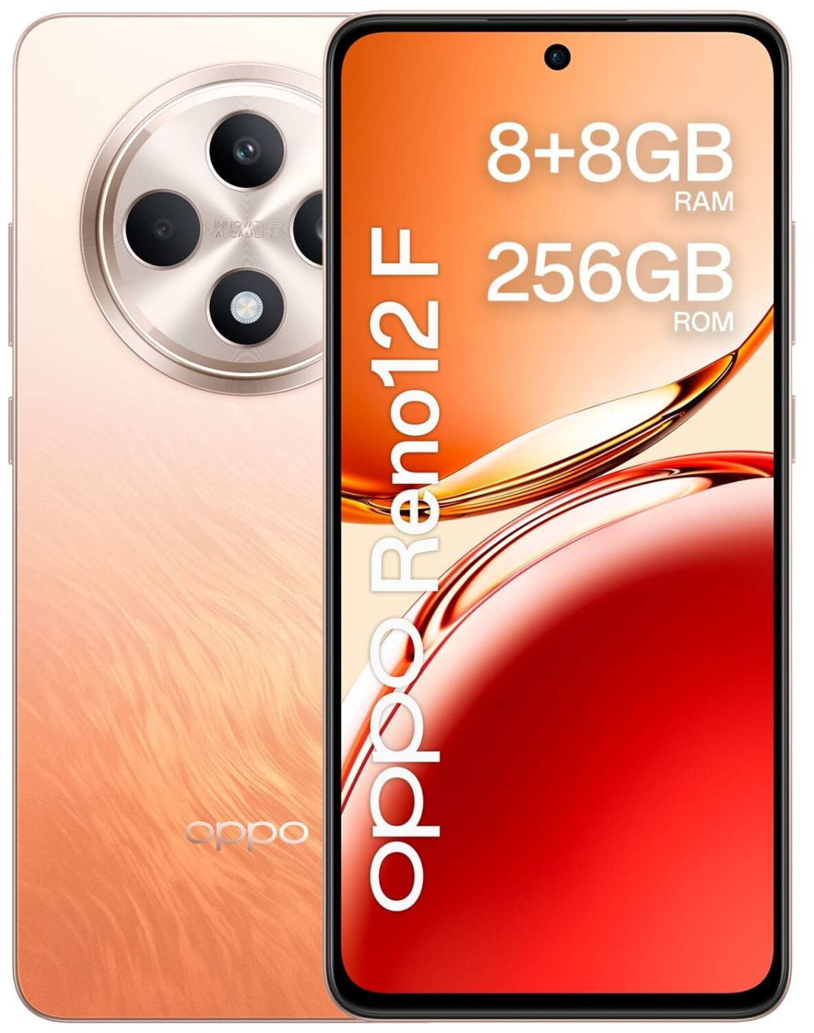 OPPO Reno12 F 4G Amber Orange