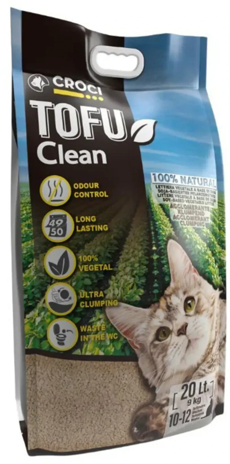 Croci Tofu Clean Cat Litter 20L