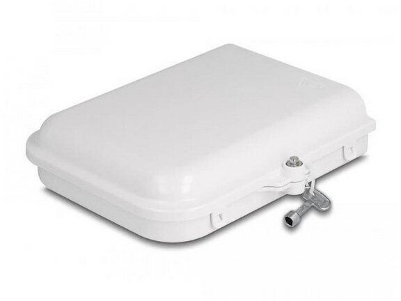 DeLock 87902 LWL Wandverteiler IP65 8 Port weiß