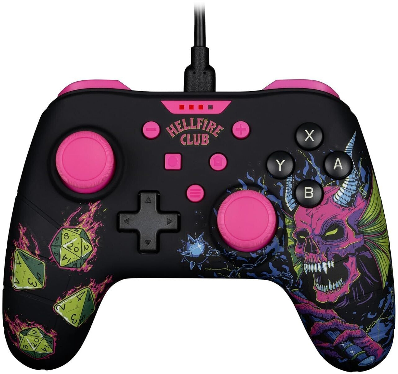 Konix Nintendo Switch Wired Controller (Stranger Things)