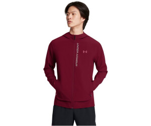 Under Armour Outrun The STORM Running Jacket 1376794 cardinal black reflective ab 69 99 Preisvergleich bei idealo