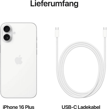 Apple iPhone 16 Plus 128GB Weiß, Bild 13