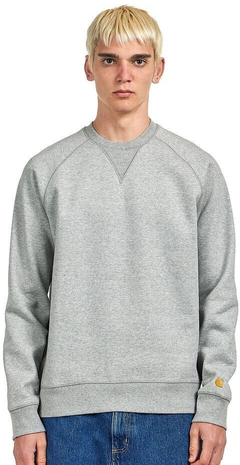 Carhartt Chase Sweat (I033660) grey heather/gold