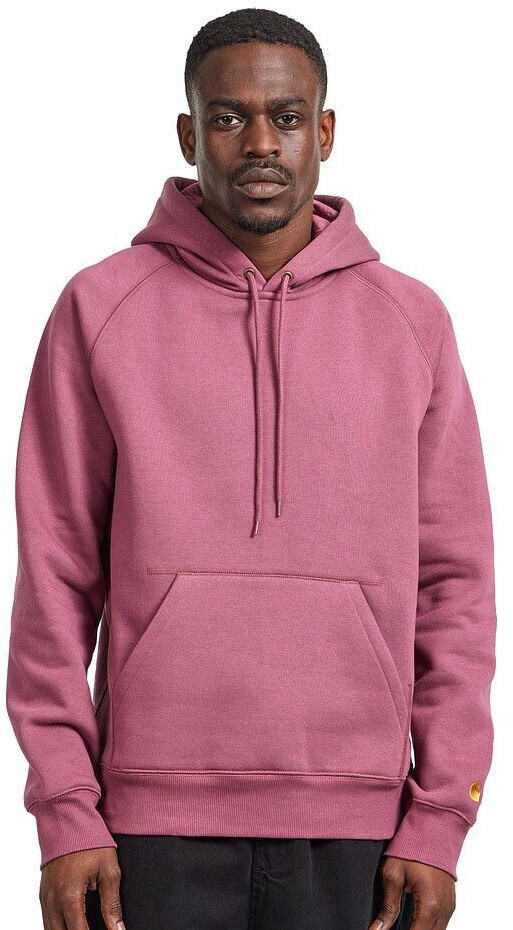 Carhartt Hooded Chase Sweat (I033661) dusty fuchsia/gold