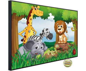 papermoon Dschungeltiere 120x60x3cm 750 W bunt (13571120-0)