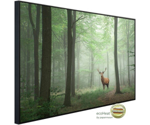 papermoon Hirsch im Wald 60x60x3cm 350 W bunt (47423009-0)