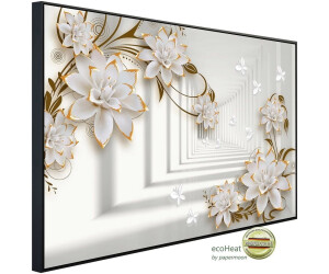 papermoon Muster mit Blumen 120x75x3cm 900 W bunt (63426359-0)