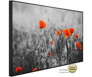 papermoon Rote Mohnblumen 120x90x3cm 1200 W bunt (30316840-0)