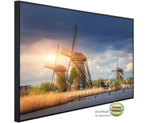 papermoon Windmühlen Kinderdijk Sonnenuntergang 120x90x3cm 1200 W bunt (32133542-0)