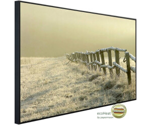 papermoon Zaun im nebligen Feld 60x60x3cm 350 W bunt (35400458-0)