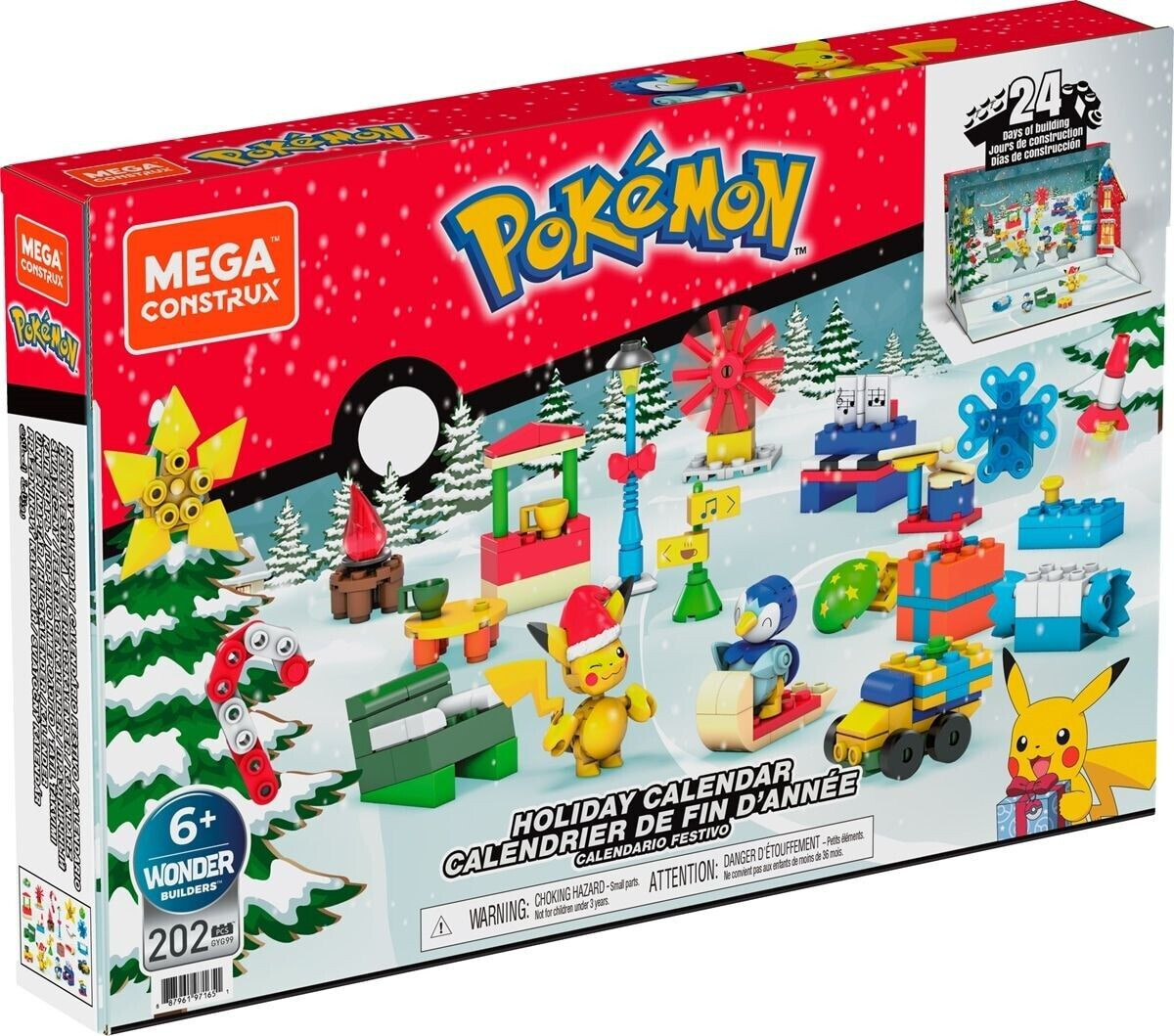 Mega Construx Pokémon Holiday Calendar GYG99