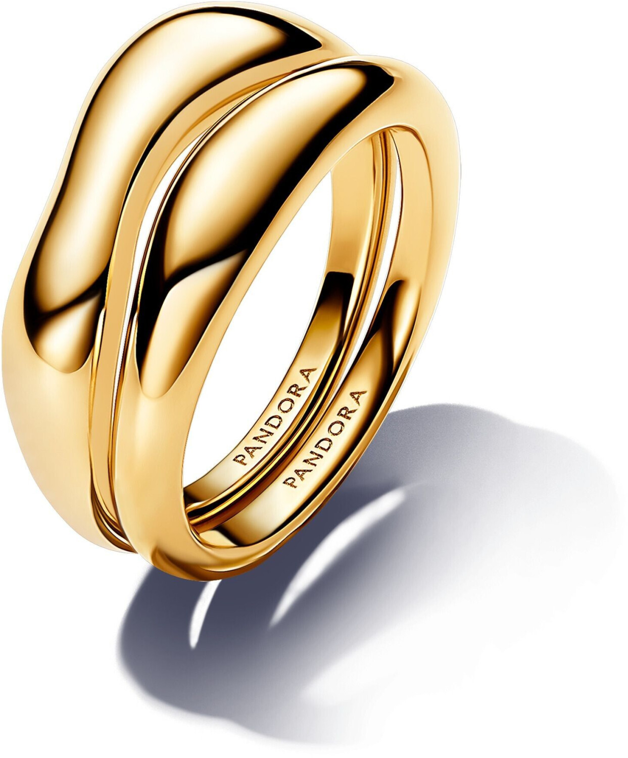 Pandora Organically Shaped Stacking Rings 163264C00 desde 33 15 Compara precios en idealo