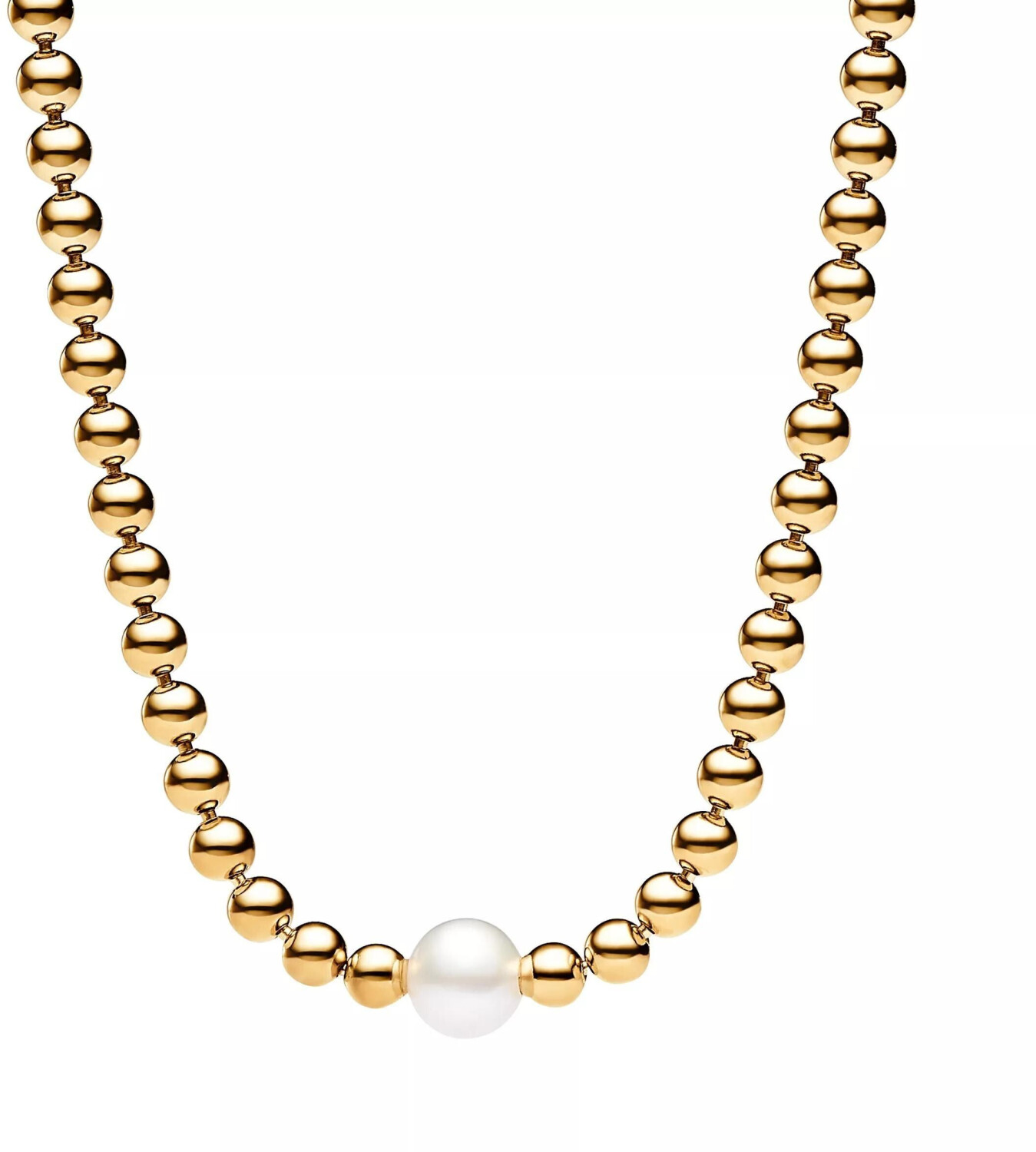 Pandora Treated Freshwater Cultured Pearl & Beads Collier Necklace (363176C01)