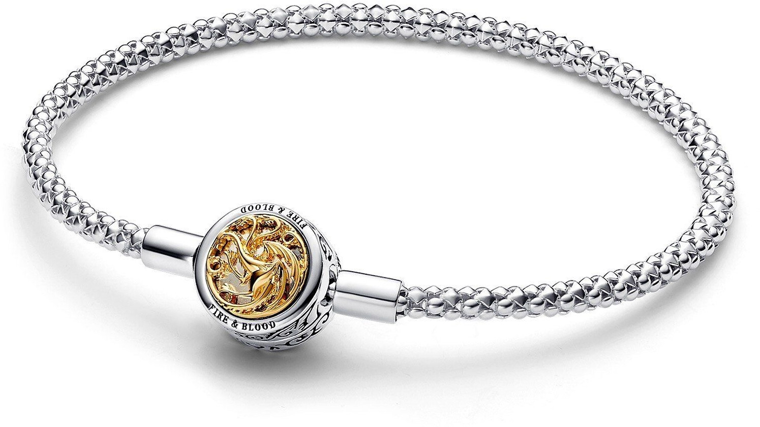 Pandora Game of Thrones House Sigil Clasp Pandora Moments Studded Chain Bracelet (562964C00)