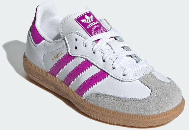Adidas samba og white purple clearance