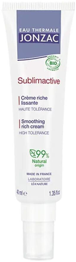 Eau thermale Jonzac Sublimactive Crème riche lissante (40 ml)