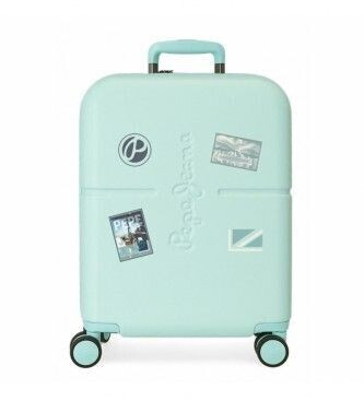 Pepe Jeans Trolley extensible 55 cm turquoise unisexe (6478625)