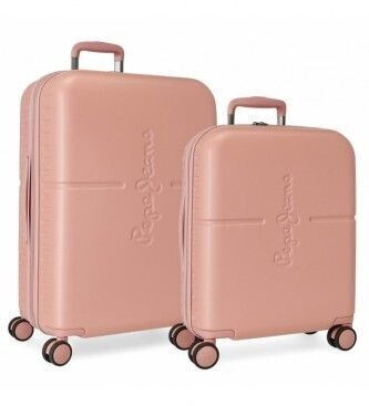 Pepe Jeans Ensemble de valises Highlight rose (7689524)