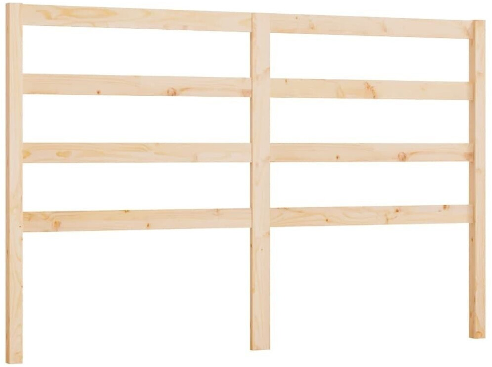 vidaXL Headboard solid pine wood 126x100cm (817630)