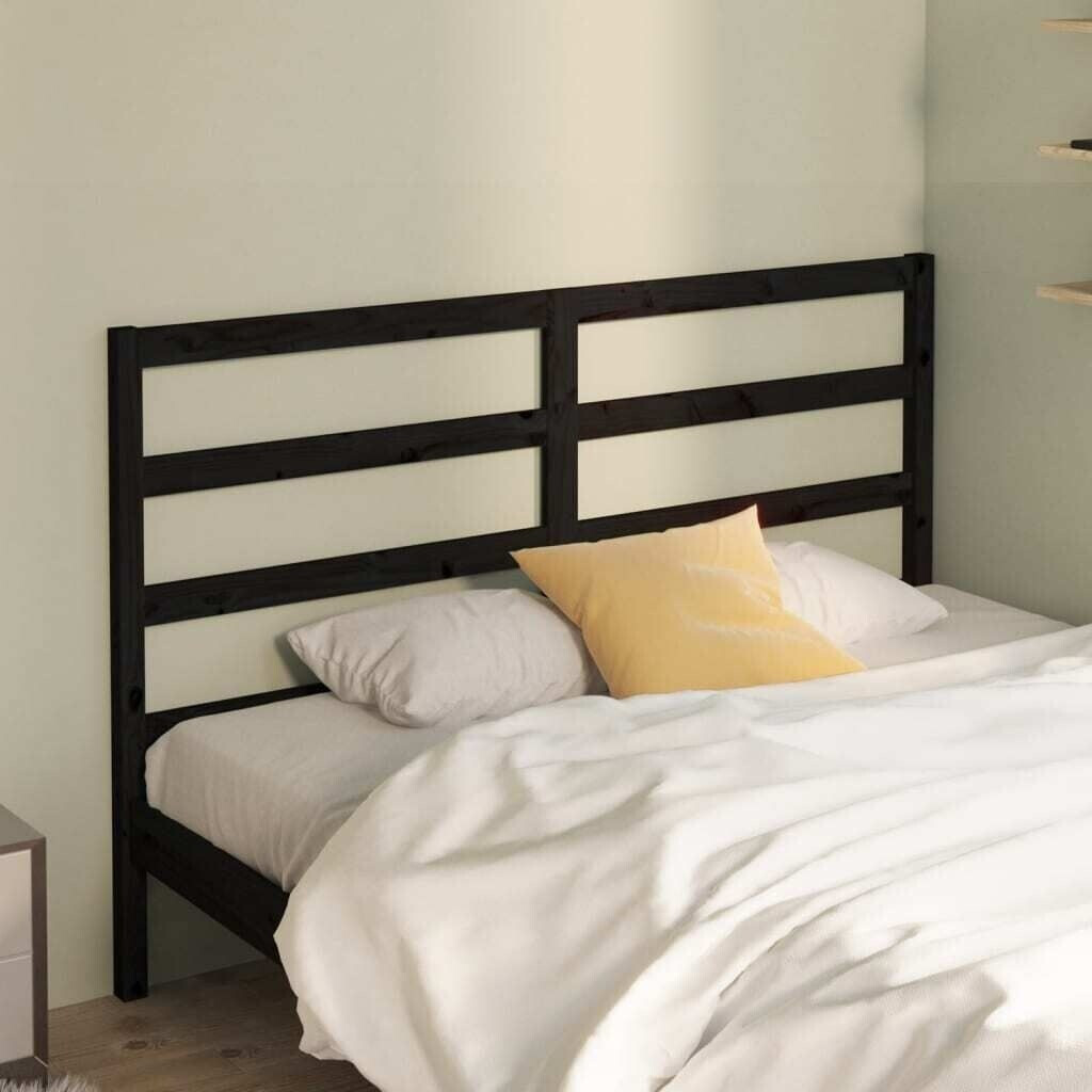 vidaXL Headboard solid pine wood 126x100cm (817634)