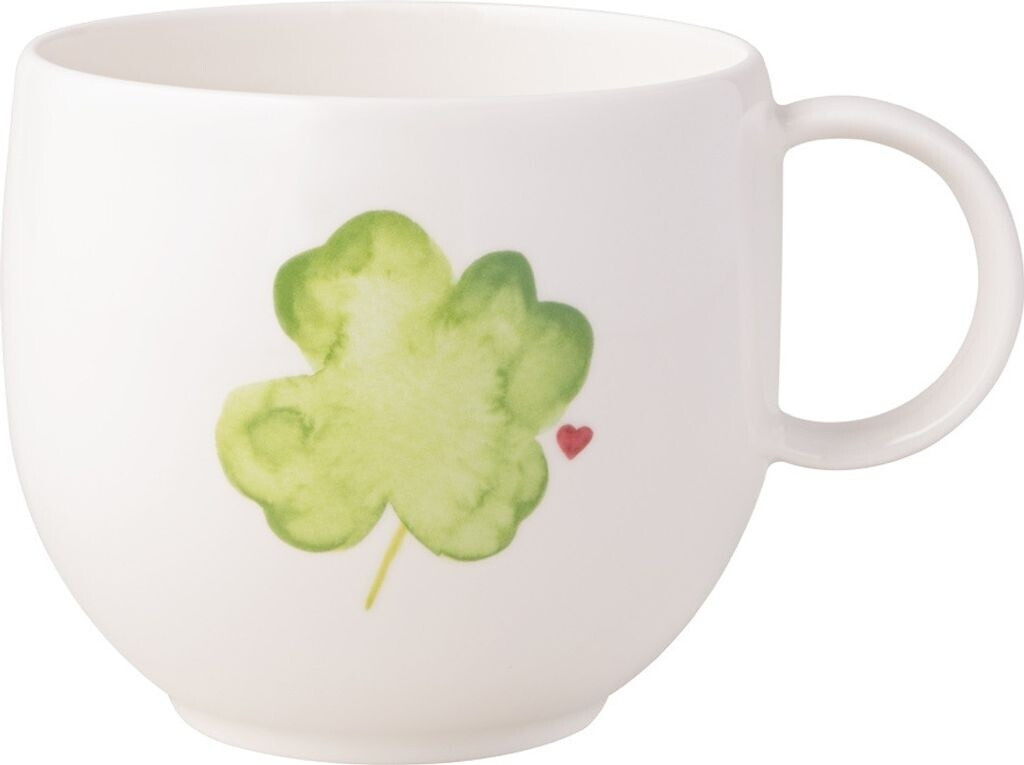 Villeroy & Boch With Love Tazza Good Luck In Porcellana Premium – 290ml, Regalo, Microonde E Lavastoviglie