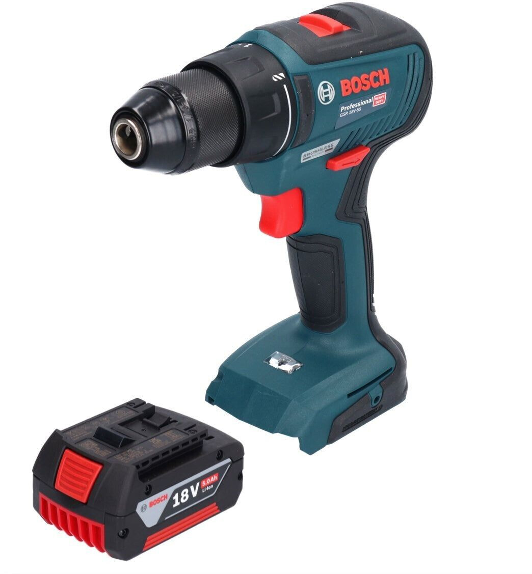Bosch GSR 18V-55 Professional (1x 5,0 Ah)