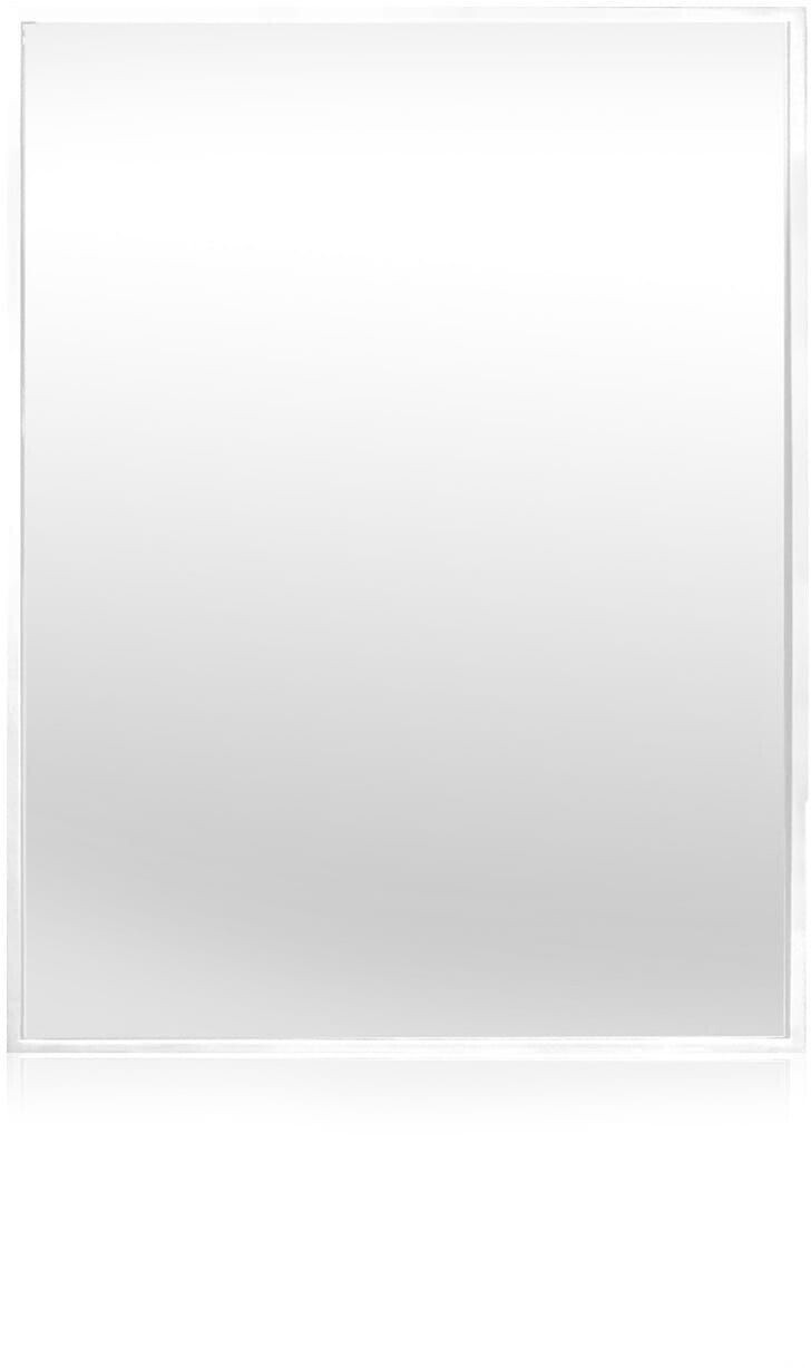 Casa Chic Croxley wall mirror 90 x 60 cm white