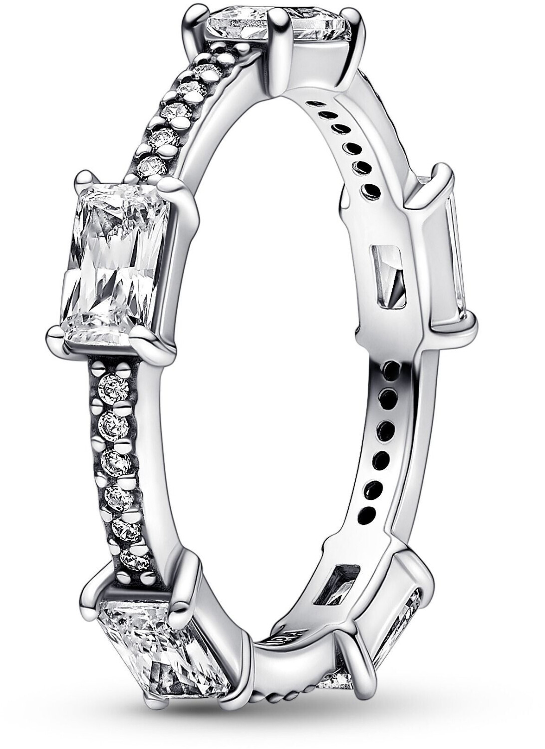 Pandora Rectangular Bars Sparkling Pavé Ring (192397C01)