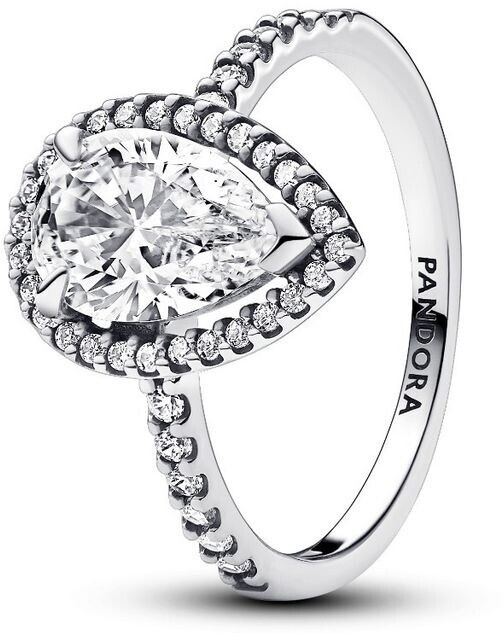 Pandora Sparkling Pear Halo Ring (193012C01)
