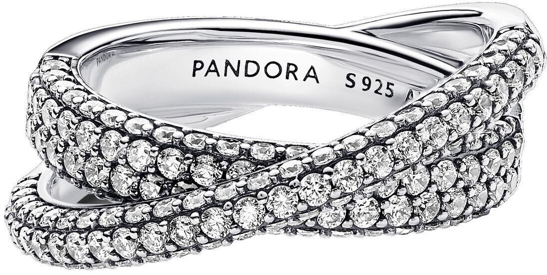 Pandora Timeless Pavé Crossover Dual Band Ring (193022C01)