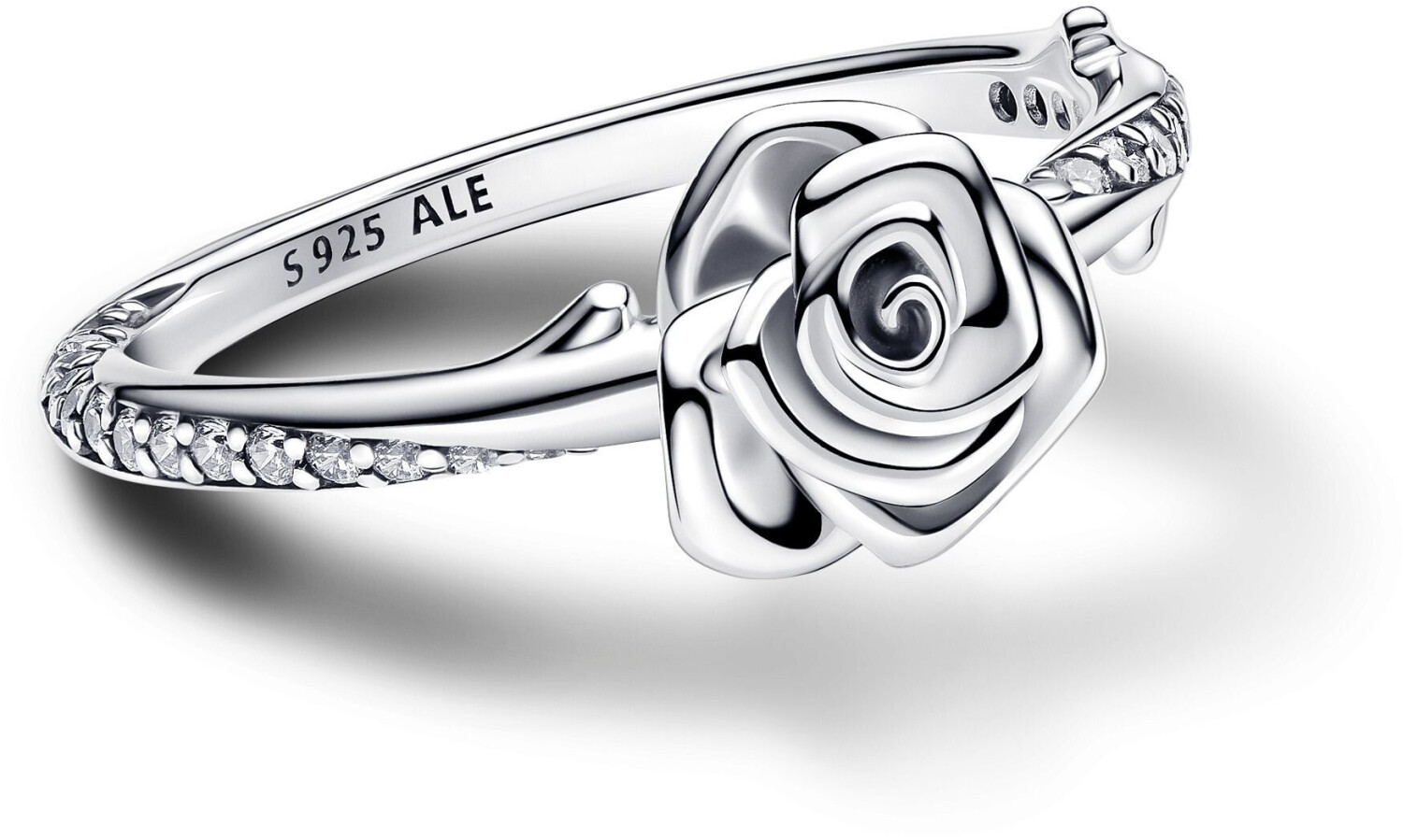Pandora rose ring silver discount