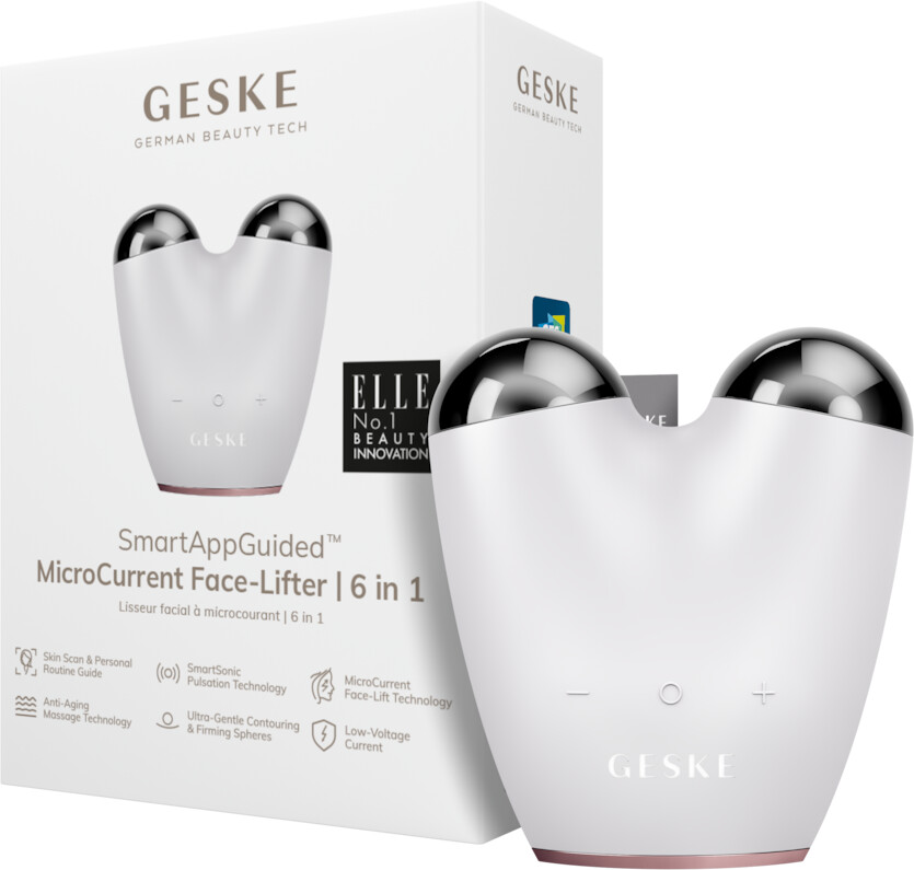 Geske SmartAppGuided MicroCurrent Face-Lifter 6in1