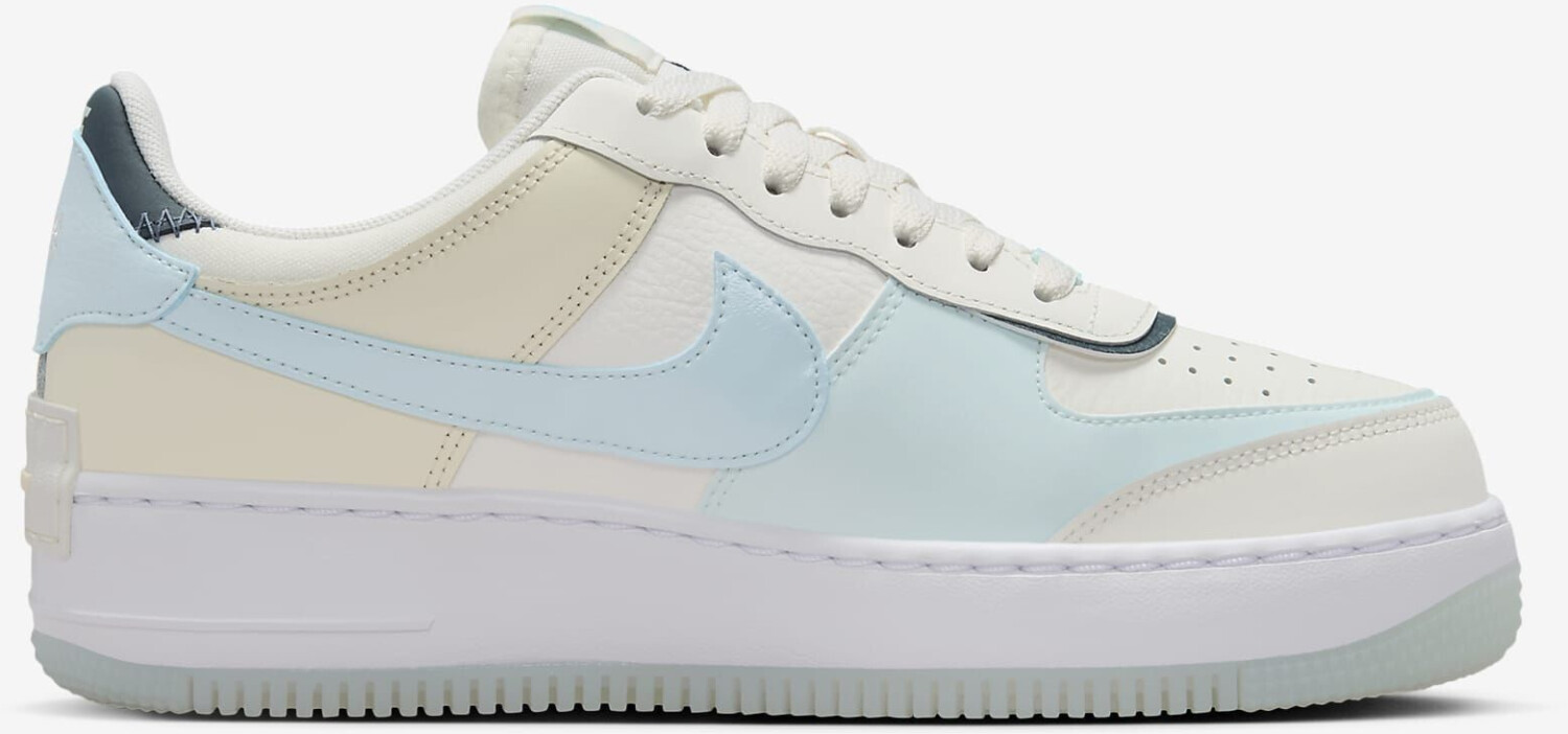 Nike Air Force 1 Shadow Women sail glacier blue coconut milk armory navy au meilleur prix sur idealo