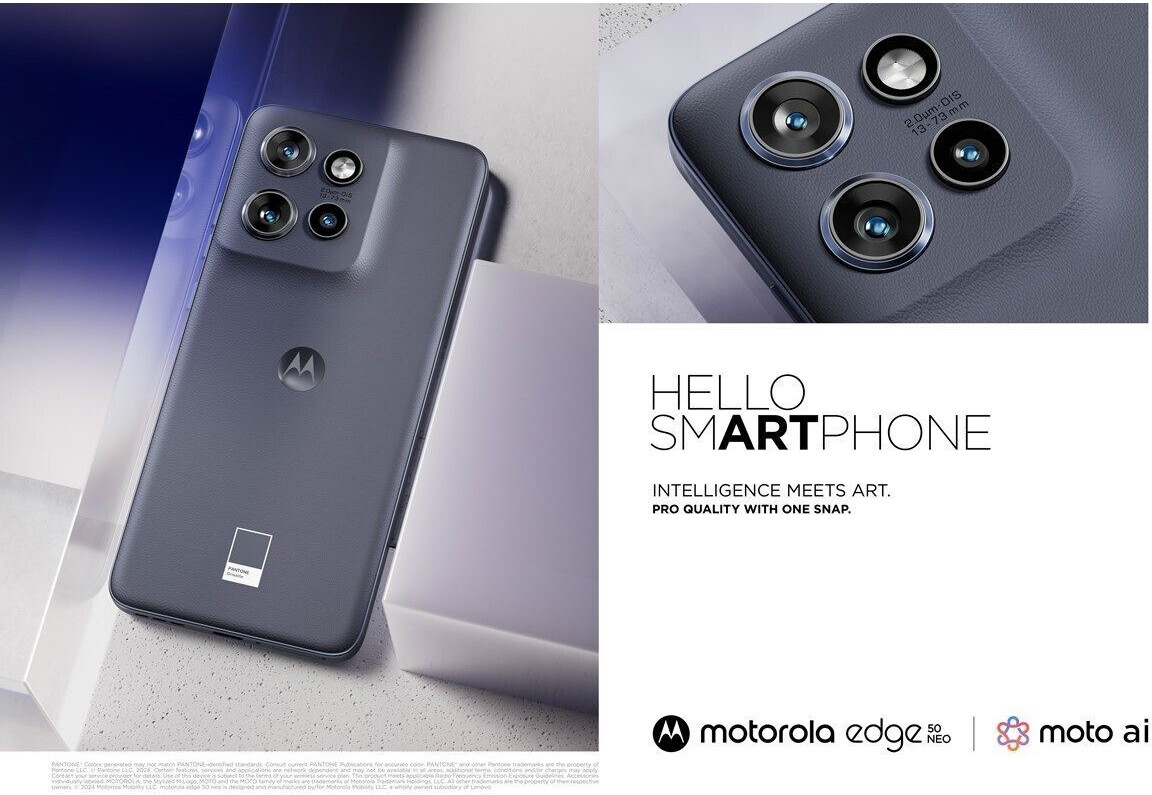 Motorola Edge 50 Neo 512GB Grisaille Grey