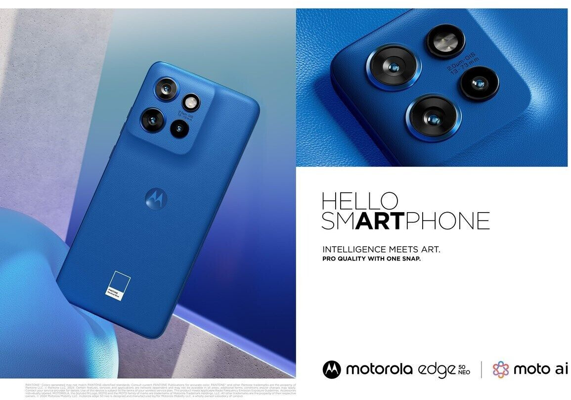 Motorola Edge 50 Neo 512GB Nautical Blue