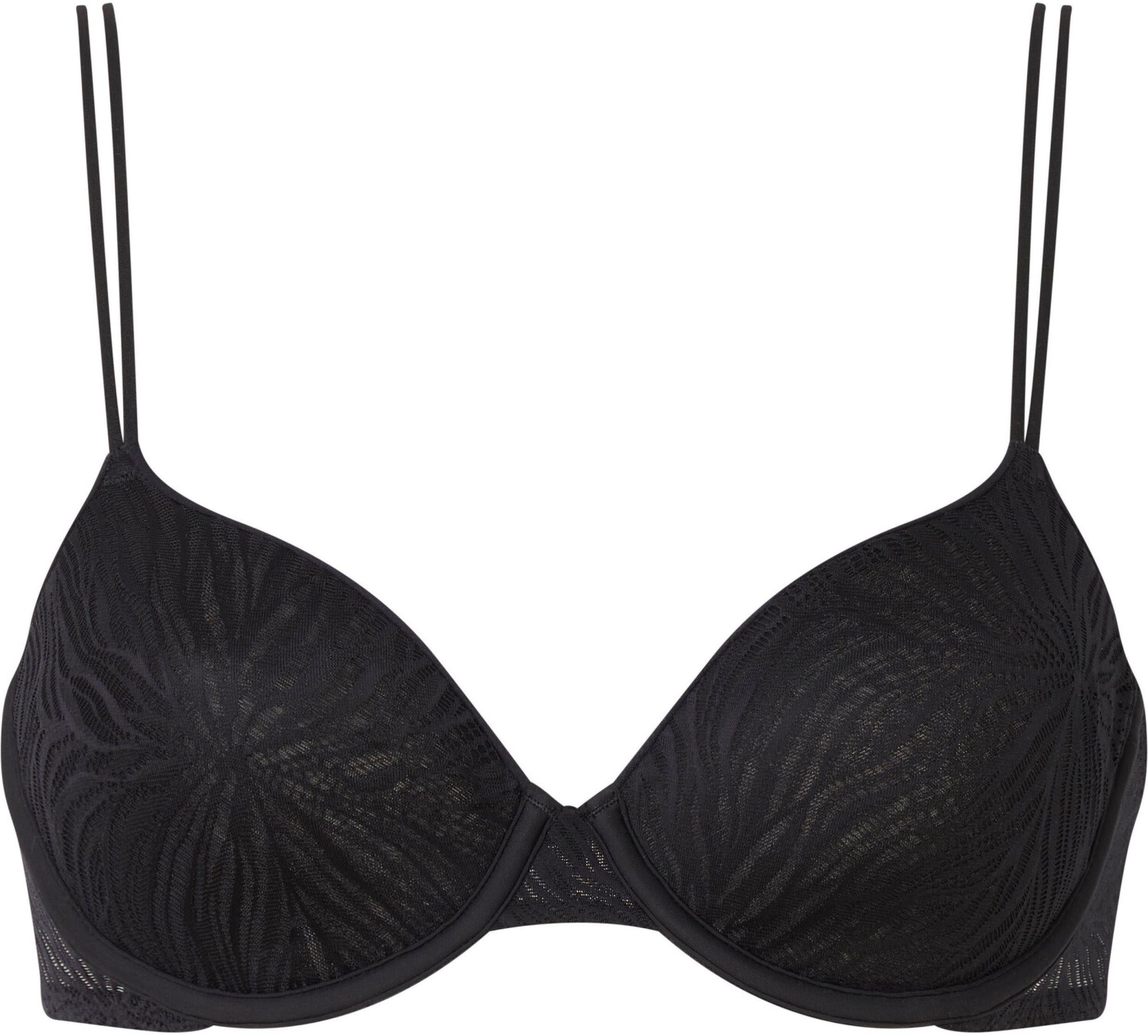 Calvin Klein Lightly Lined Demi Bra (000QF6875E) black