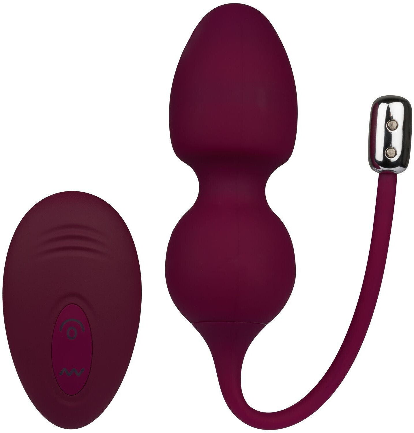 Marc Dorcel Love Balls- Boules de Geisha Vibrantes Kegel bordeaux