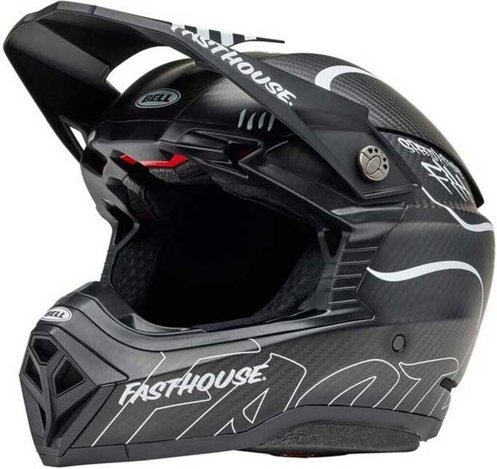 Bell Moto-10 Spherical MIPS Fasthouse Raven mat noir