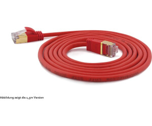 Wantec Extra dünnes Cat7 Rohkabel SSTP Patchkabel 5 m Cat7 Rohkabel S/FTP (S-STP) RJ-45 RJ-45 (7163)