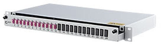 Metz Connect 1502677512-E OpDAT slide Patchfeld 12xLC-D Keramik