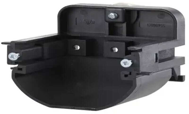 Metz Connect Halter mit Trennschale für Hutschienenbefest. 130889 5521-I