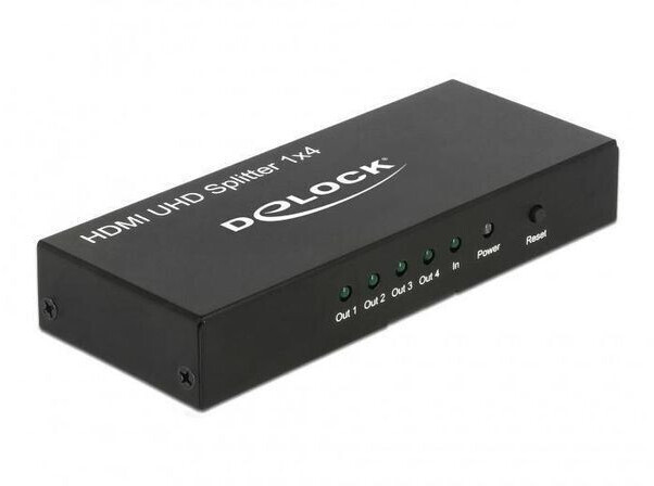 DeLock 18684 HDMI-Splitter 1x4-Port